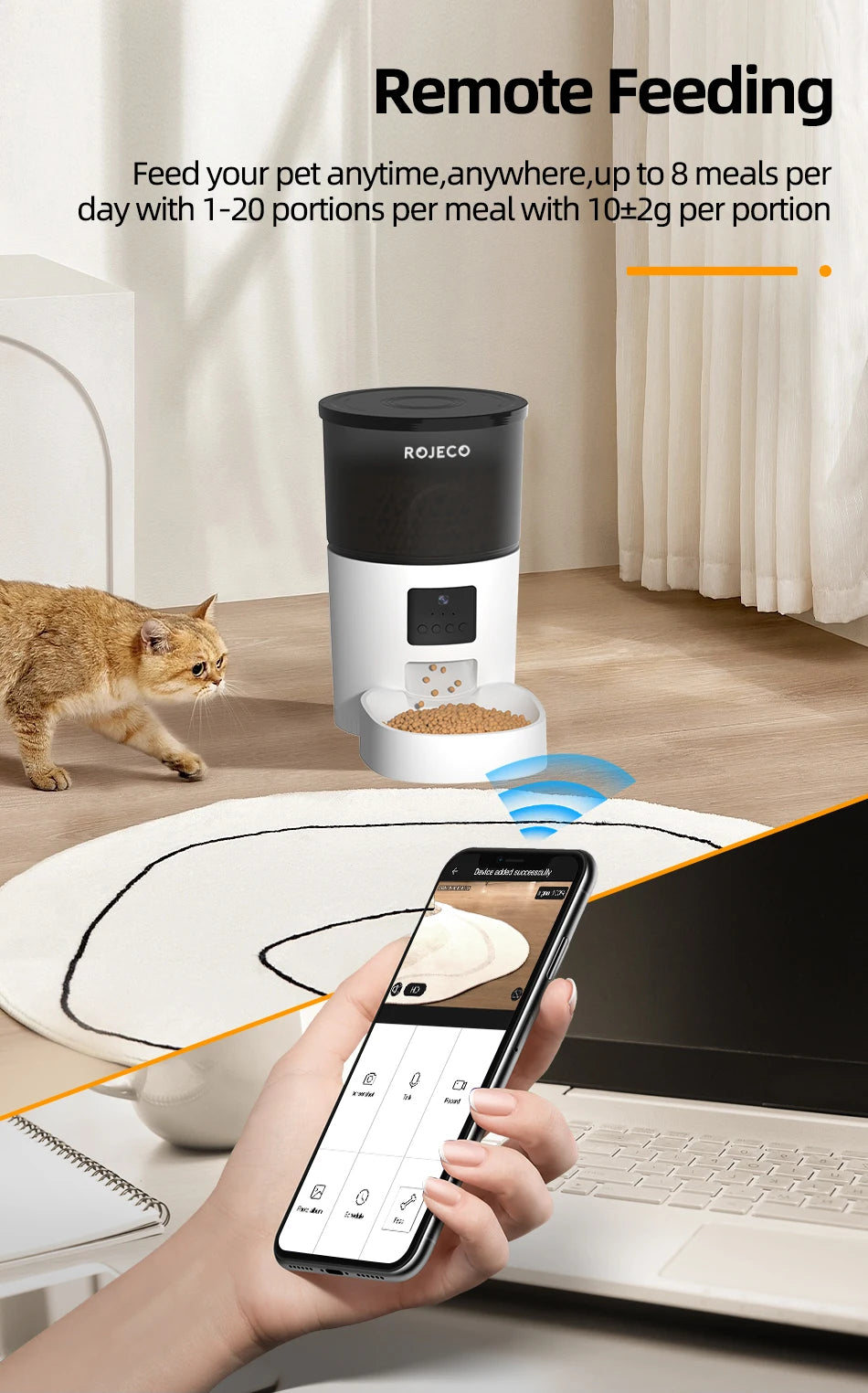 Il distributore di cibo PetView