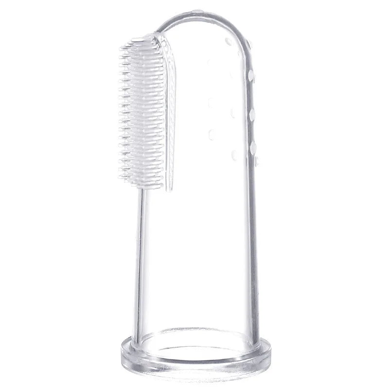 PawPure Finger Brush – Spazzolino da denti in silicone morbido per cani e gatti