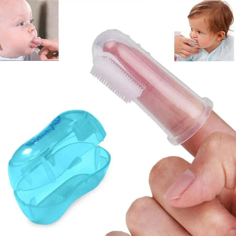 PawPure Finger Brush – Spazzolino da denti in silicone morbido per cani e gatti